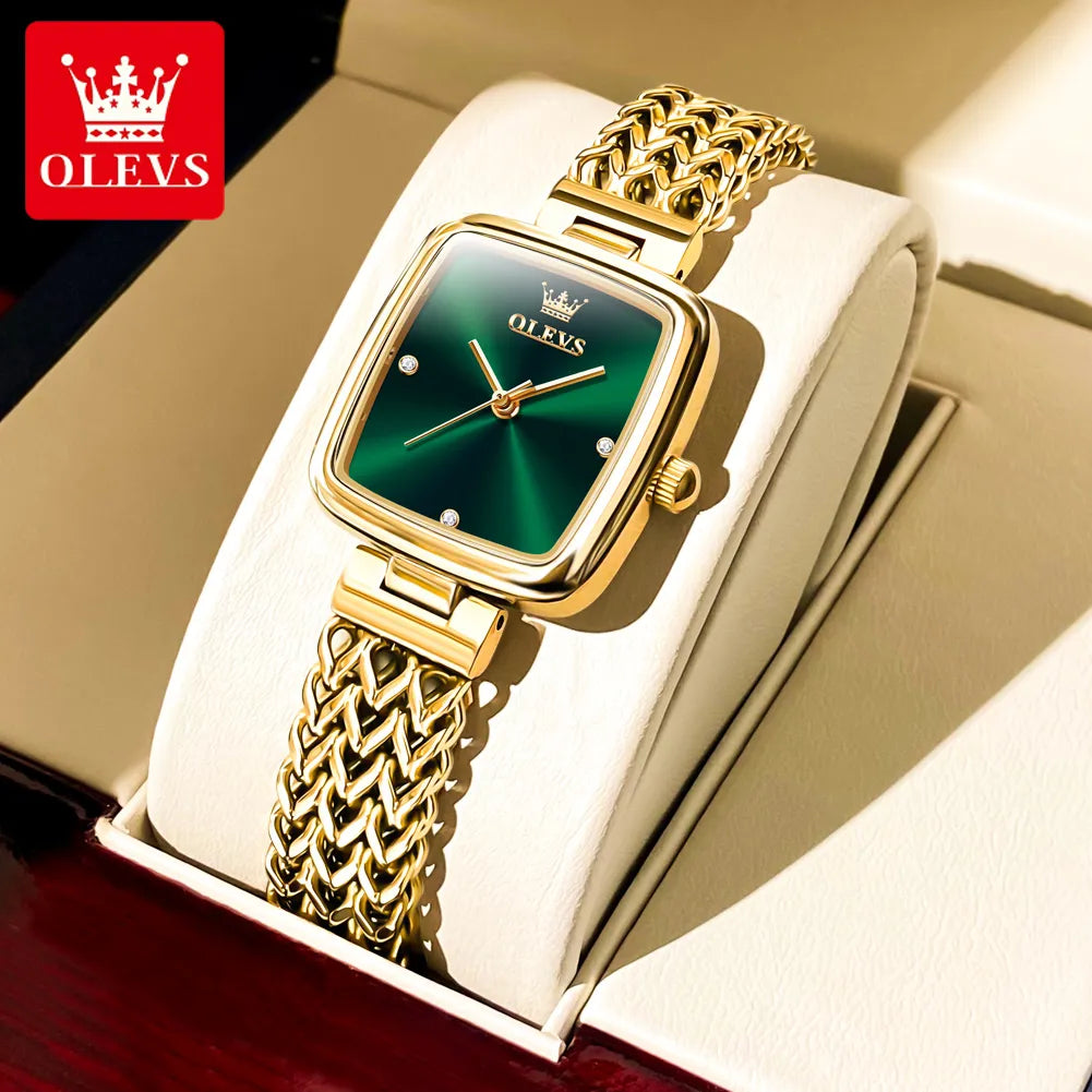 Luxury Brands Women's Watches Waterproof Stainless Steel Quartz Wrist watch