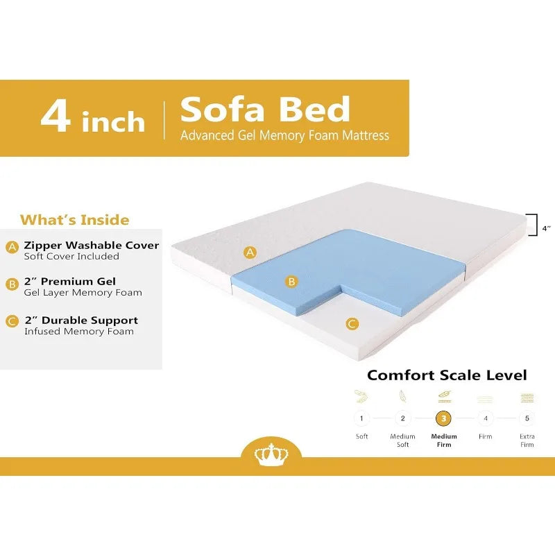 Folding Sofa & Couch Beds Queen Size