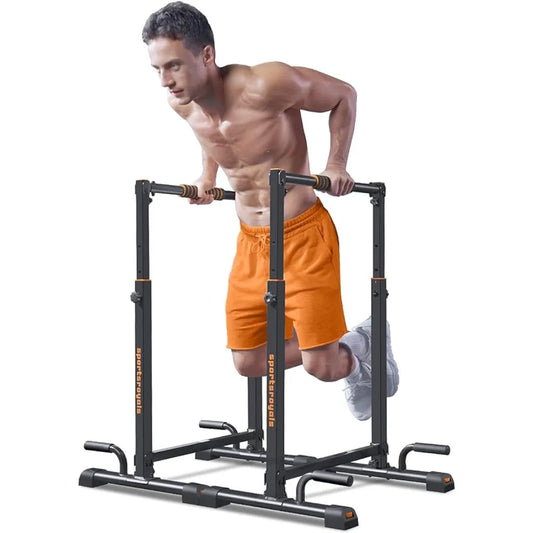 Dip Bar, Adjustable Parallel Bars for Home Workout, Dip Station with (300/800/1200LBS) Loading Capacity
