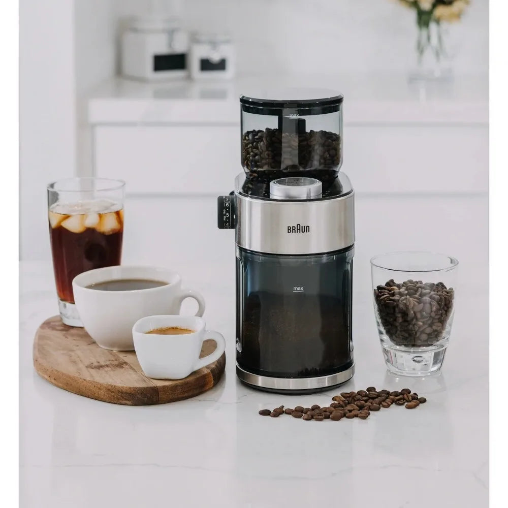 Electric Coffee Grinder, Easy-Clean Design