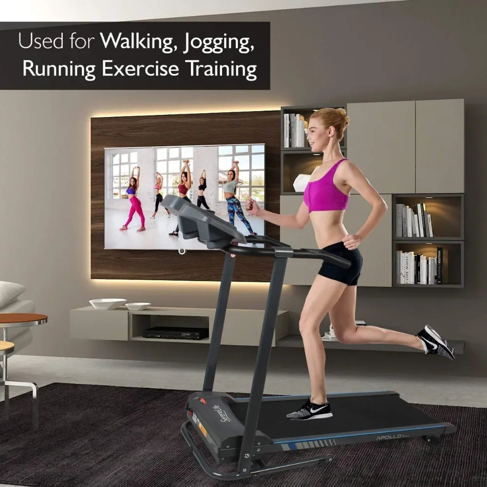 Folding Treadmill  for Walking & Running - Cardio Exercise Machine