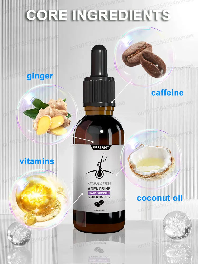 Hair Growth Essence Oil Products Effective Baldness Fast Repair Treatment