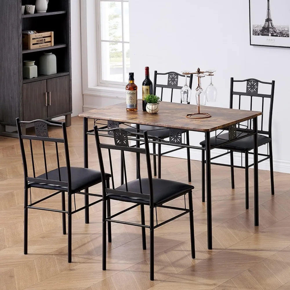 Kitchen Dining Room Table Sets 4 Chairs